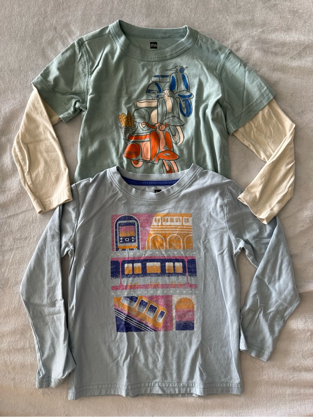 Tea Collection Kids Long Sleeve Tee bundle